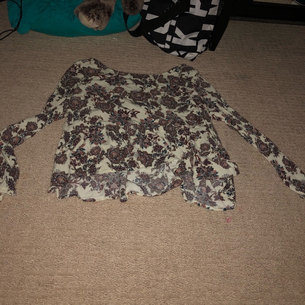 Floral print shirt